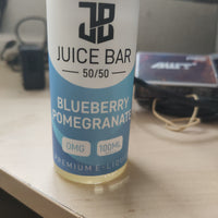 Juice bar blueberry pomegranate