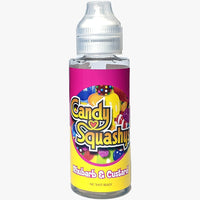 Candy Squashys – Rhubarb & Custard – 100ml